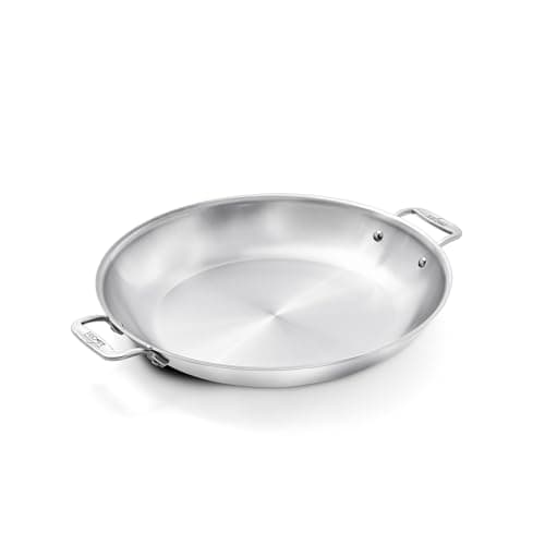 All-Clad D3 Stainless Paella Pan, 14 in
