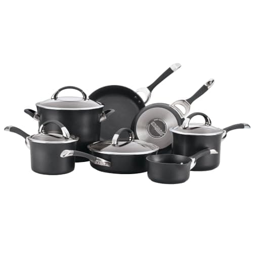 Circulon Symmetry Hard-Anodized Nonstick 11-Piece Set
