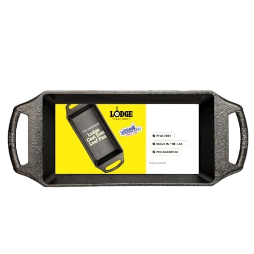 Lodge Seasoned Cast Iron Loaf Pan, 8.5 in