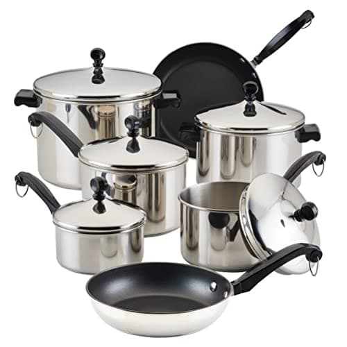 Farberware Classic Series Stainless Steel 15-Piece Set